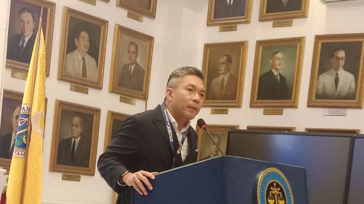 Usec. Ian Norman Dato told reporters on the current status of the three cases the Department of Justice is handling. Alvin Murcia