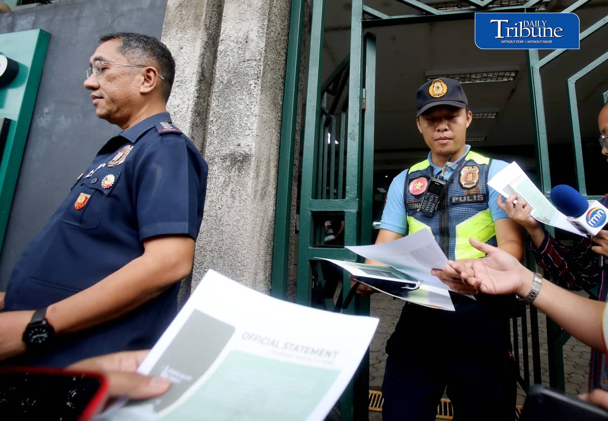 Following an investigation into security concerns at La Salle Green Hills on Thursday, 27 August 2026, Mandaluyong Police Chief PCol. Reynan Patam confirmed that a student was responsible for the message that caused the scare after allegedly identifying himself as a shooter. According to Patam, the student sent the message to a classmate, who immediately informed their parents. Photo/Analy Labor