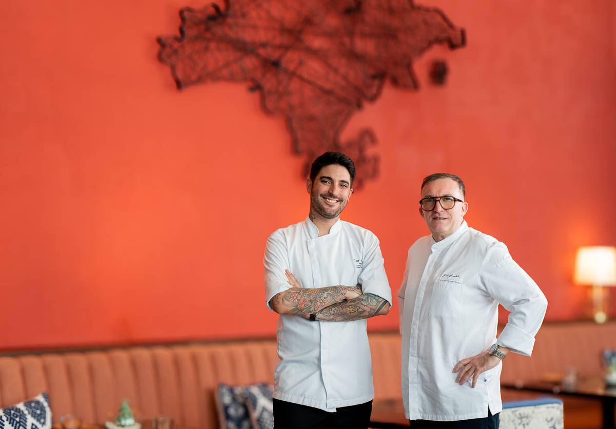 Chef Álvaro Romero-abreu Raya and Chef Chele Gonzalez.