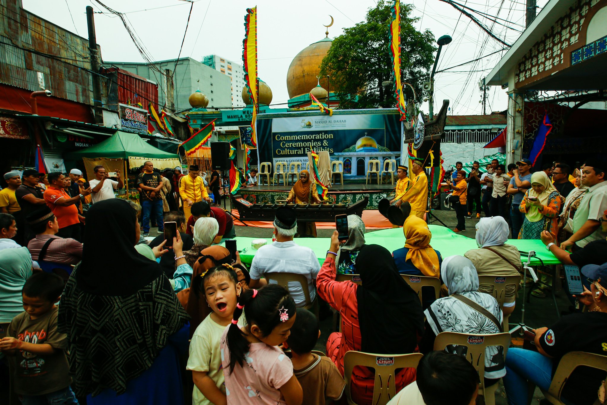 Golden anniversary at the Golden Mosque
