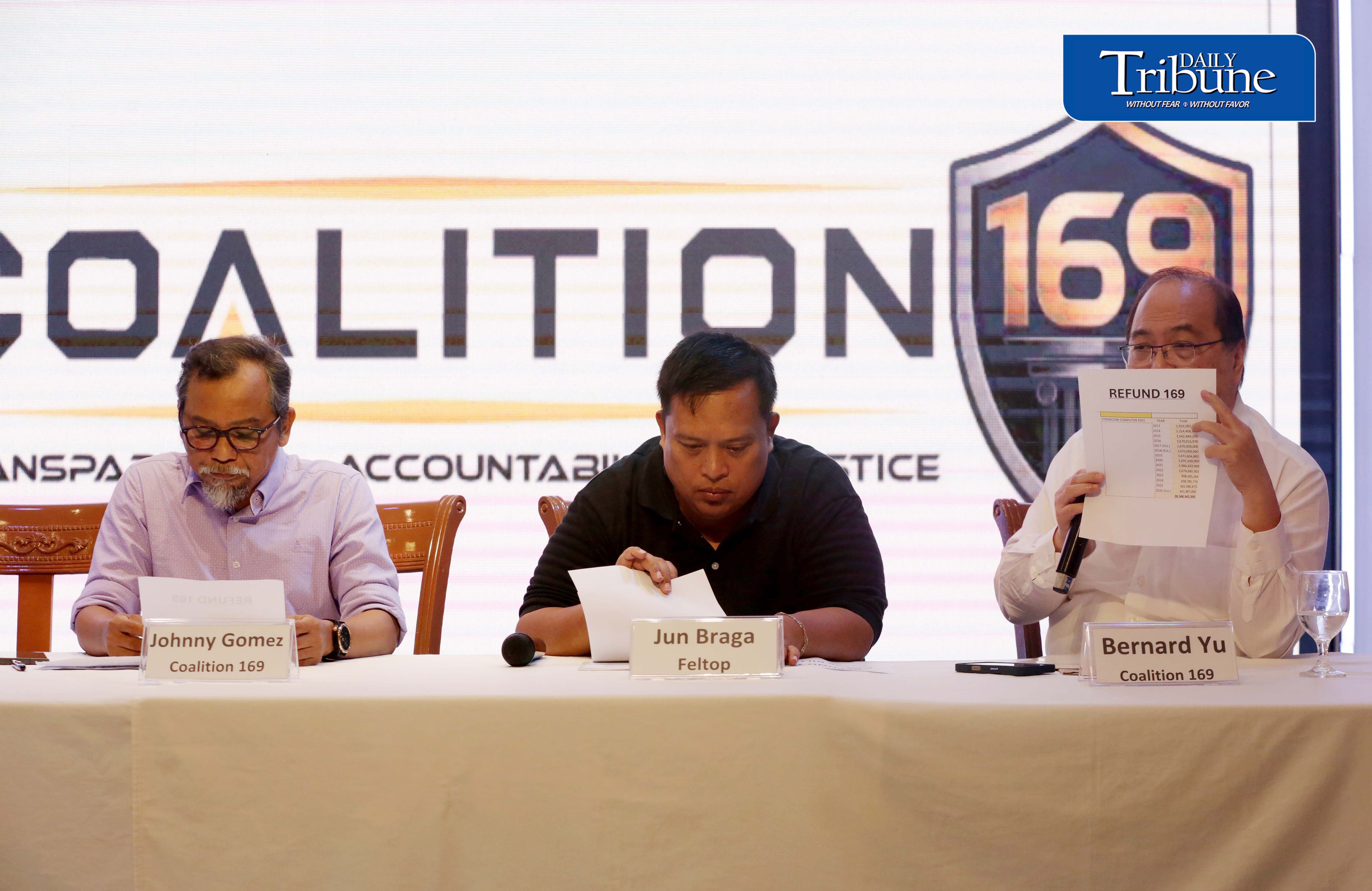 Calling LTO Refund 169 