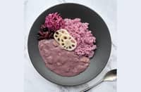 Ginza discovers ube beyond dessert, with the Philippine purple yam making an unlikely turn in curry.
