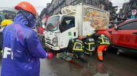 Senior citizen dies in Baguio road collision