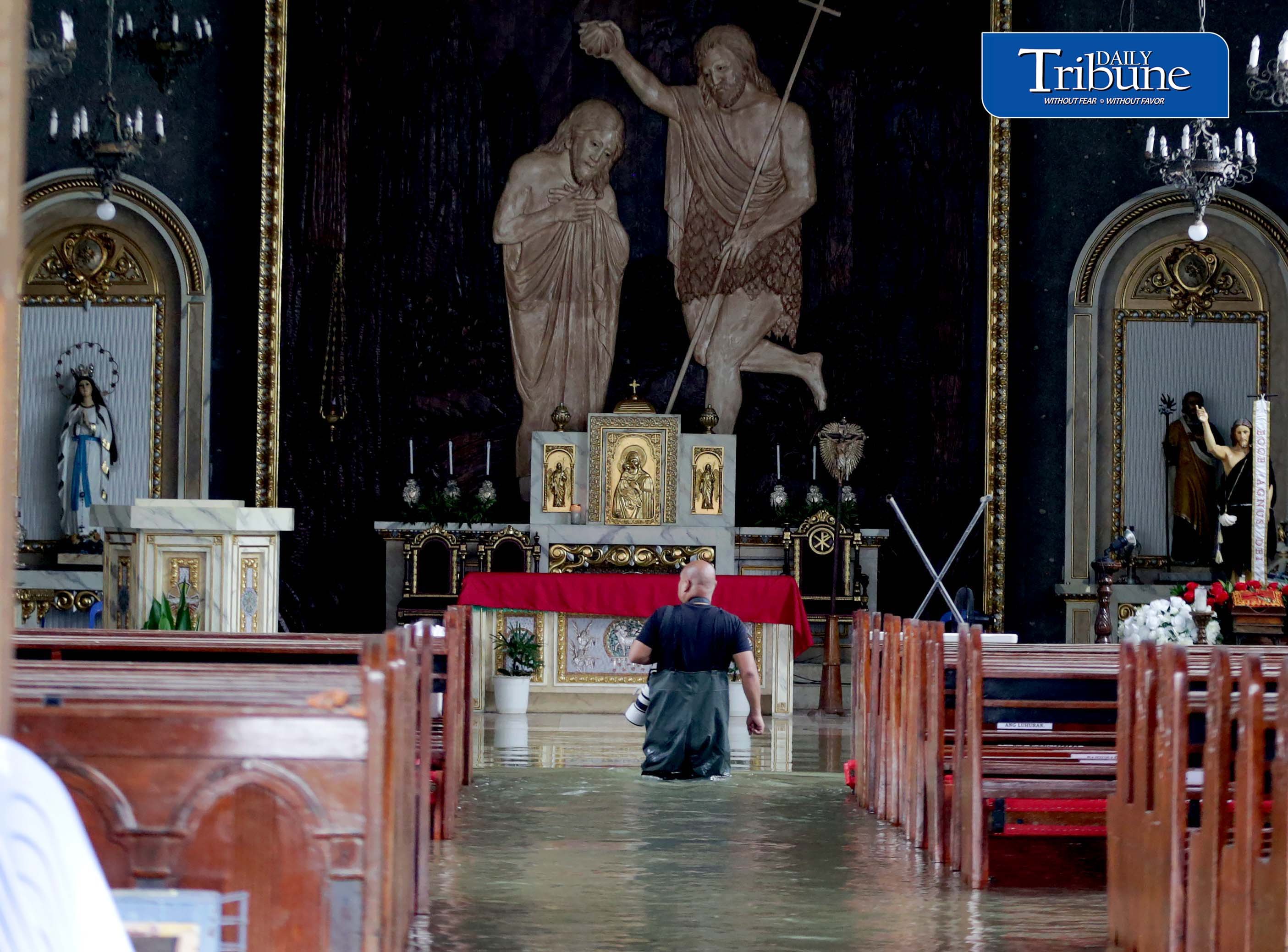 FLOODED CHURCH IN BULACAN
