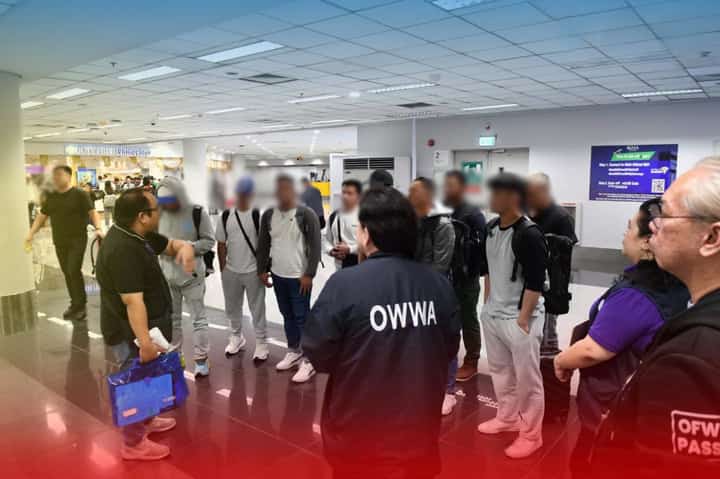 DMW welcomes home seafarers from
M/V Winner