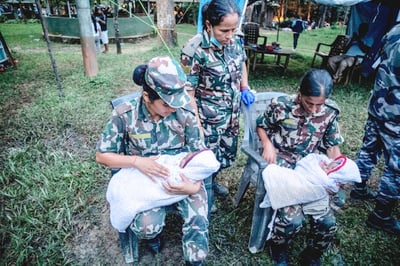 Nepali rescuers face danger from dam burst