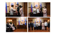 Marcos confers Order of Sikatuna on Japan envoy