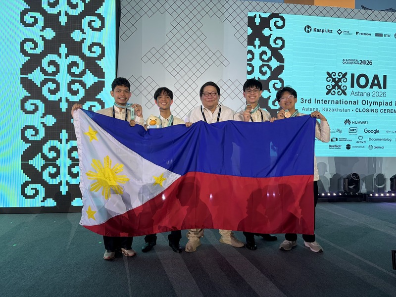 Philippine teens sweep medals in AI Olympiad debut