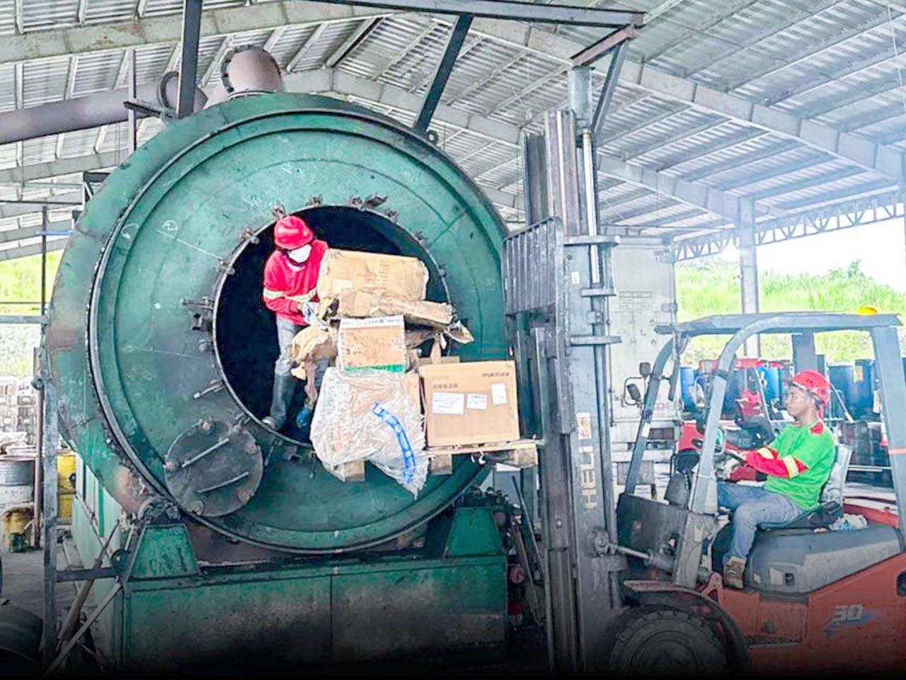 BoC destroys P1.45-M abandoned cargo