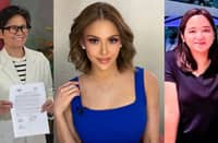 (Left to right) Cheryl Favila, Gretchen Fullido, and Maricar Asprec