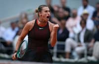 ARYNA Sabalenka beams with confidence as she shoots her third straight US Open title.