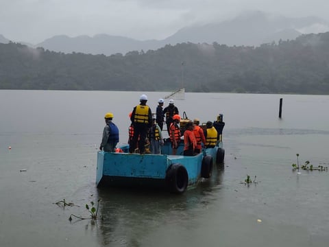 PCG continues search and rescue operations at Mapanuepe Lake