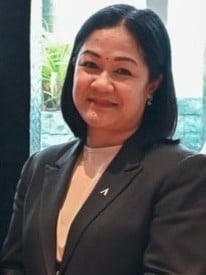 DIRECTOR of Food and Beverage Jaquelyn Sunderarajo.