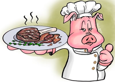 Pork carte blanche