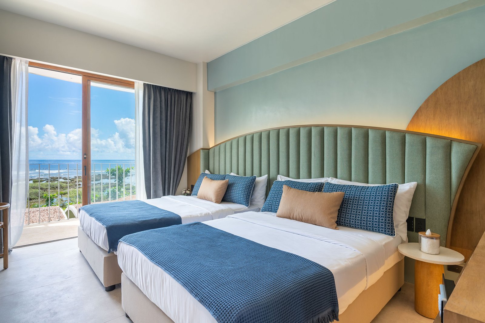 Hue Siargao’s Deluxe Seaview room makes you wake up on Cloud 9.