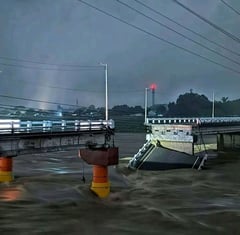 Ninoy Aquino Bridge in Tarlac City collapses