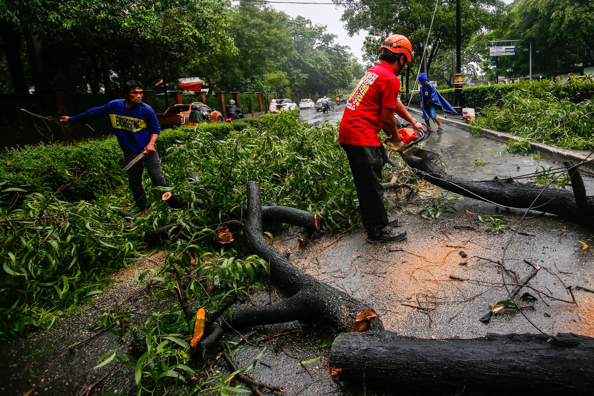 Road clearing
