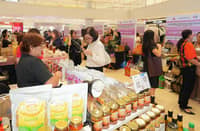 WOMEN entrepreneurs proudly showcase their products at the Women Strong Network Hybrid Trade Fair at SM Megamall on 10 August.