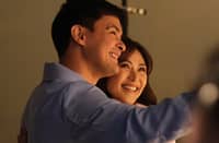 Matteo Guidicelli and Sarah Geronimo.