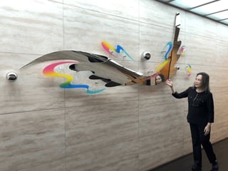 Gifting ‘Flight’ to Singapore Embassy in the Phl