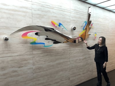 Gifting ‘Flight’ to Singapore Embassy in the Phl