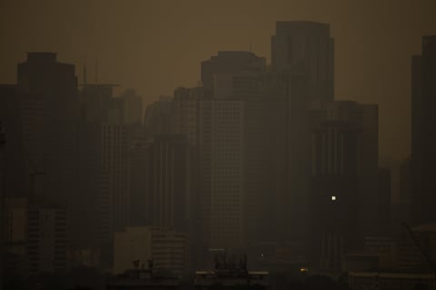 Hazy morning