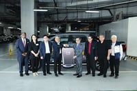 Rotary Club of Makati, Mazda Philippines launch service vehicle