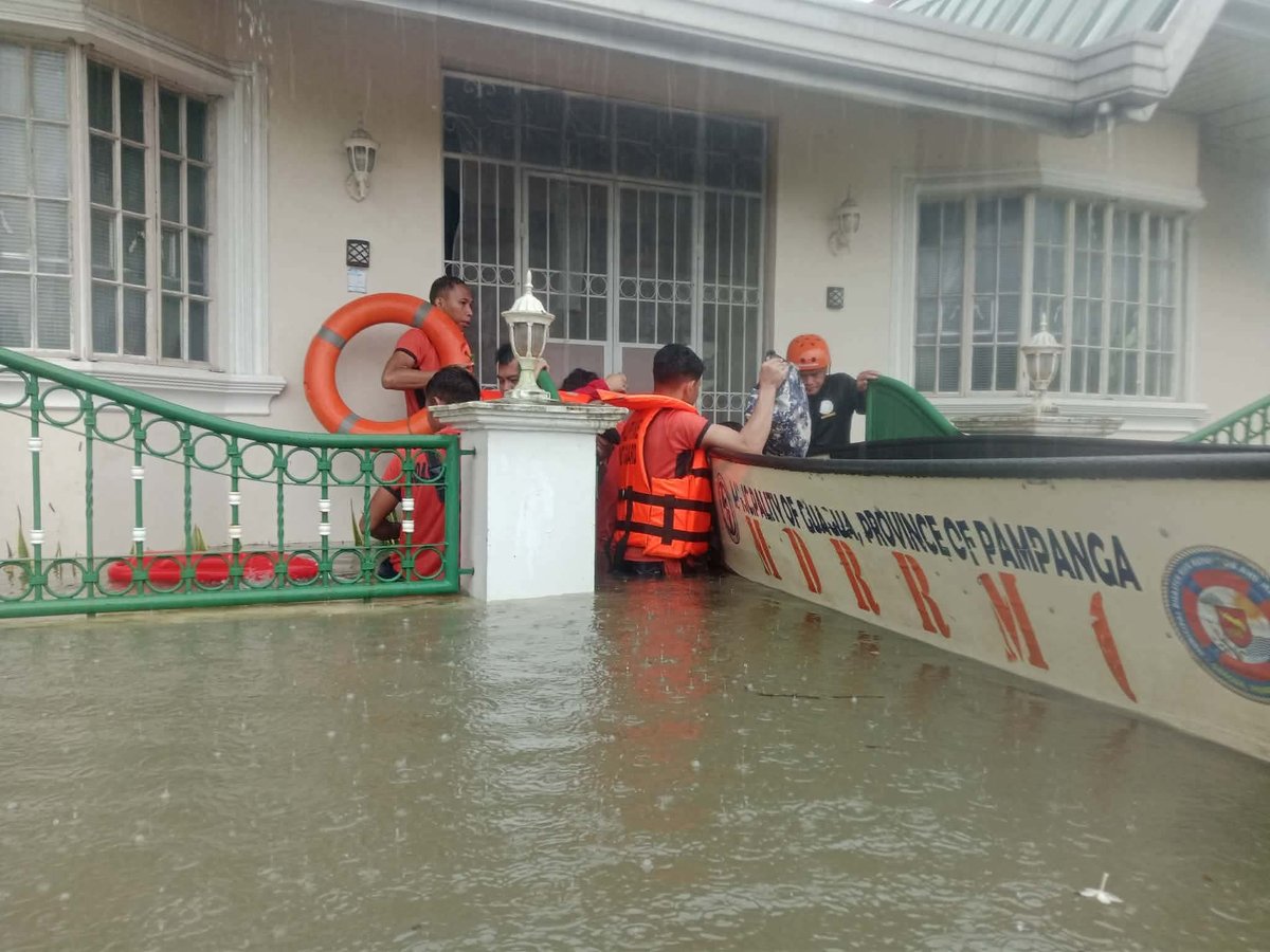Coast Guard sustains rescue, evacuation operations in Pampanga