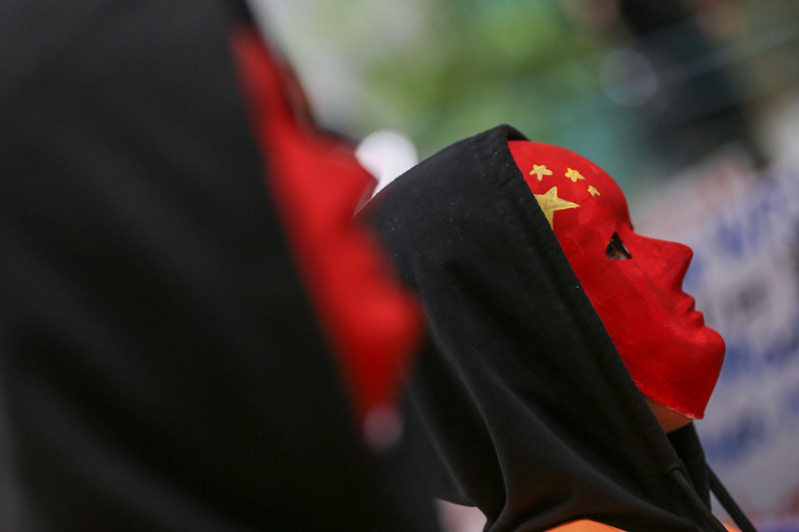 Activists gather outside the Chinese Embassy in Makati City on Monday, 31 August 2026, to protest China’s call for the Philippines to remove the BRP Sierra Madre from Ayungin Shoal. They also urged the Chinese Coast Guard to stop harassing Filipino fishermen and respect the 2016 arbitral ruling.