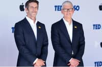 Changing of the guard John Ternus (left) is set to become Apple CEO on 1 September (US time), succeeding Tim Cook (right) after 15 years at the helm of the tech giant. Cook will remain with Apple as executive chairman.
