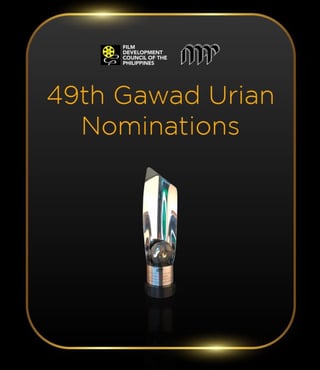 Acting races take center stage in a fiercely competitive 49th Gawad Urian