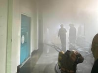 Fire out at Manila City Hall