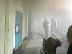 Fire out at Manila City Hall