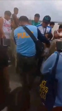 1 rescued, 1 missing after trying to cross Tarlac River