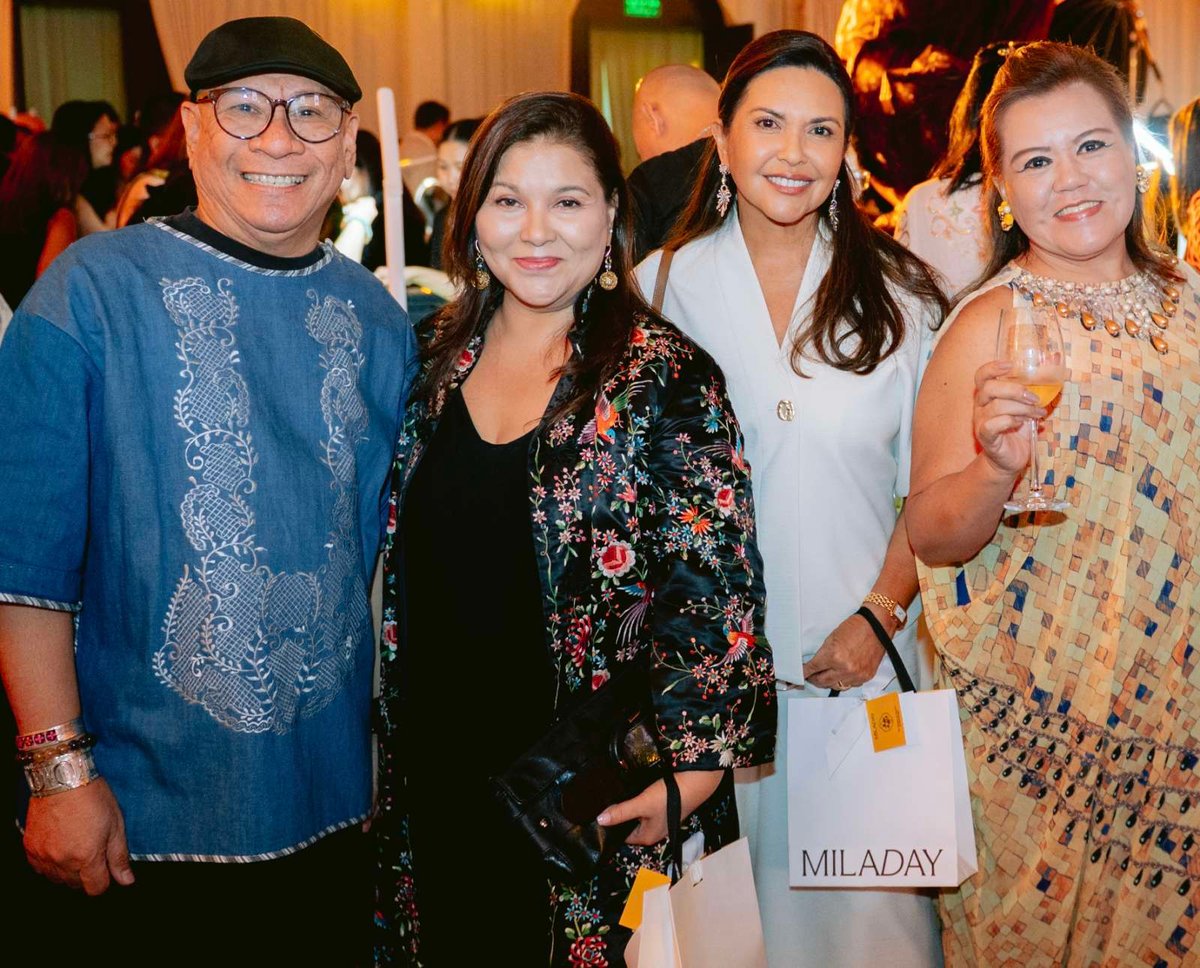 MIKE Mina, Rita Trinidad, Marissa Garcia and Sylvia Reyes.