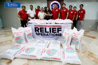 QC receives rice from the office of Senator Erwin Tulfo 