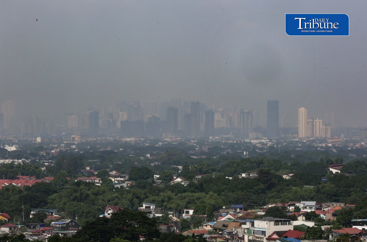 Haze seen from Antipolo