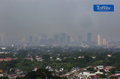 Haze seen from Antipolo
