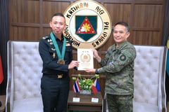 Thai Army delegation visits Philippine Army headquarters