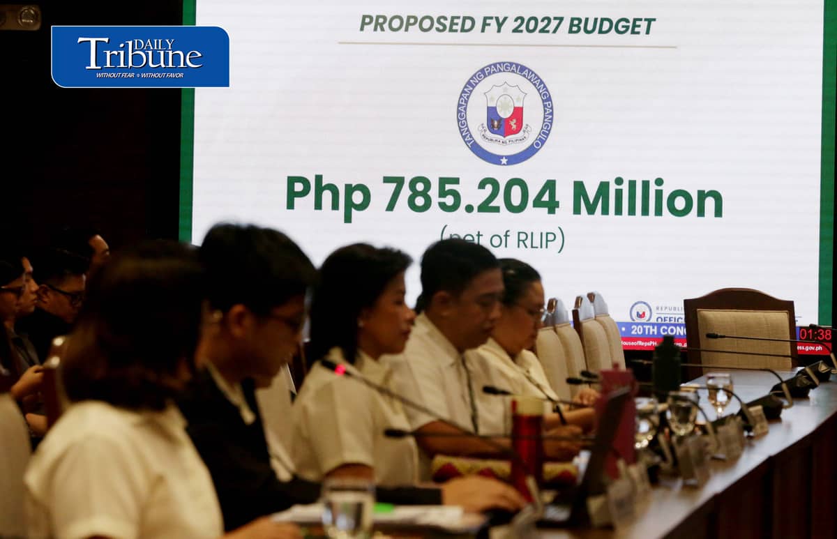 OVP 2027 BUDGET | Office of the Vice President officials led by Undersecretary Atty. Zuleika Lopez attend the House Committee on Appropriations hearing on Wednesday, 2 September, for deliberations on the OVP’s proposed P785.204-million budget for 2027.
The proposed allocation is 11.7 percent lower than the OVP’s P889.236-million budget for 2026.
📷 Analy Labor
