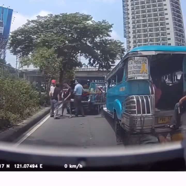 Jeepney operator summoned over driver’s road rage with private motorist in Marikina