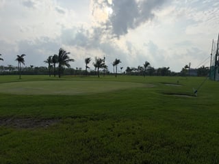 A shorter swing at golf