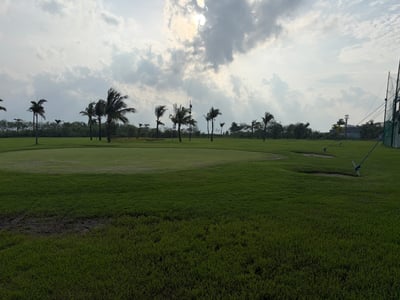 A shorter swing at golf