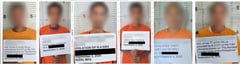 Six fugitives arrested in Palawan manhunts