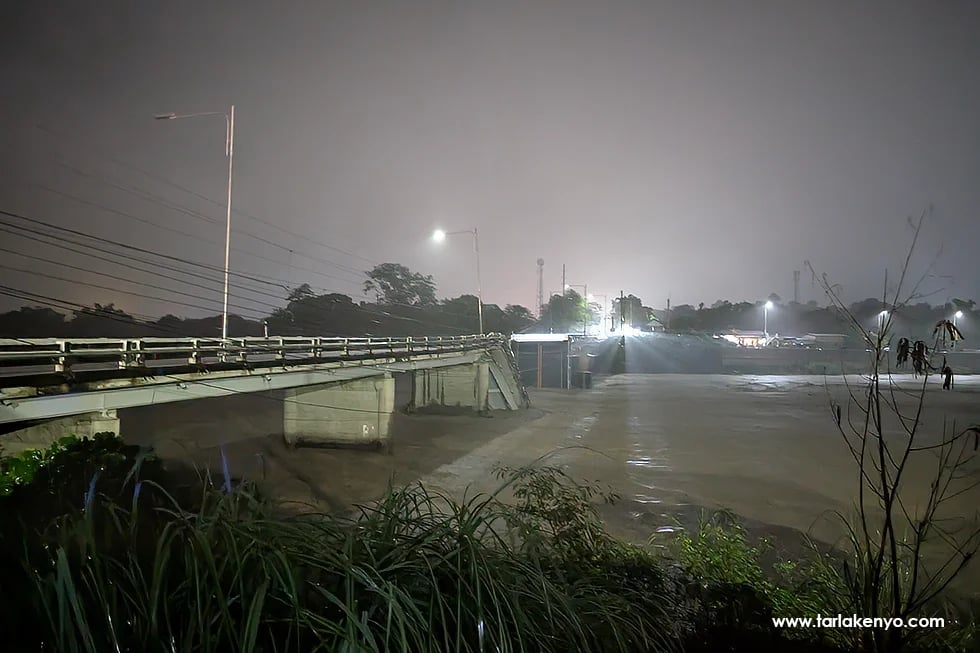 Tarlac bridge collapse leaves two dead, two missing