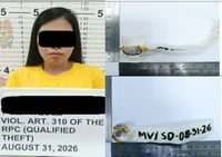 Caregiver nabbed after stealing P100K diamond-studded gold ring from employer in Quezon City