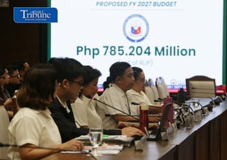 OVP budget deliberation 