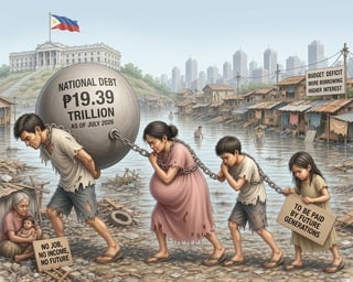 Marcos on track for biggest debt buildup