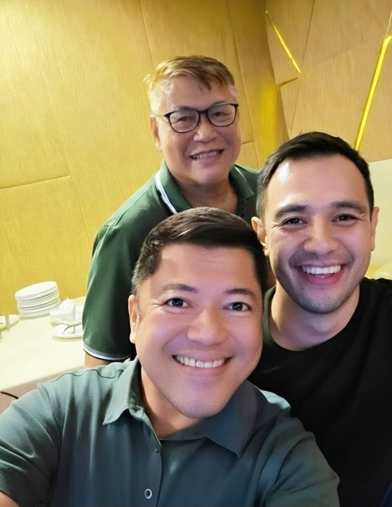 Zandro Sy Guillo, Herchel Esplana and Jaime Chua.