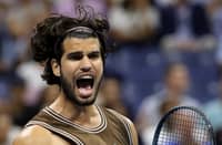 CARLOS Alcaraz recovers from a sluggish opening set to pull off a 4-6, 6-0, 6-3, 6-2 victory over Jaime Faria in the second round of the US Open men’s singles event.